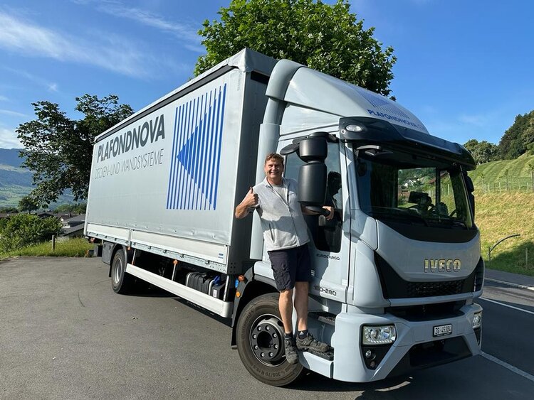 Unser <span>neuer LKW</span> ist im Einsatz